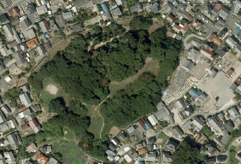 写真：緑区大高町に存在する大高城跡