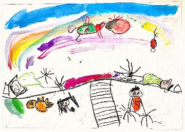 鳴子幼稚園 木田音羽さんの作品の写真