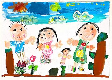 西山台幼稚園 南波美花さんの作品の写真