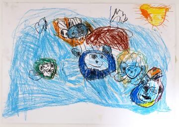 荒子幼稚園 太田琉翔さんの作品の写真