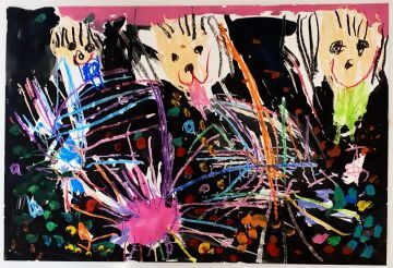 西山台幼稚園 小嶋いろはさんの作品の写真