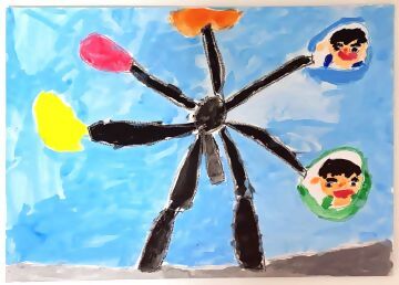 よもぎ幼稚園 村松遼さんの作品の写真