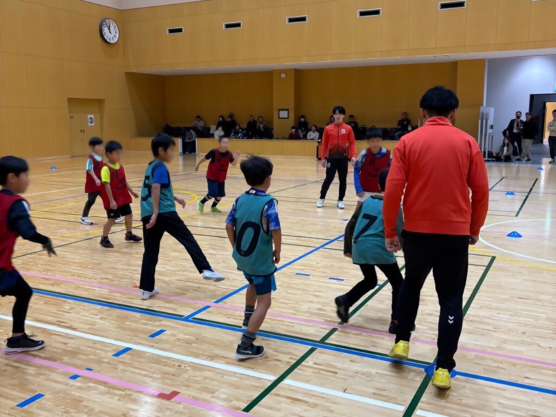 令和6年度のフットサル体験教室の様子