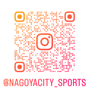 2次元コード：名古屋市スポーツ戦略課Instagram