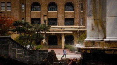 写真：名古屋市公会堂・鶴舞公園