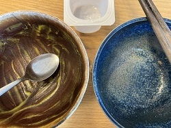 食事はおいしく残さず食べようのイメージ写真です2