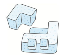 イラスト：緩衝材