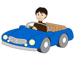 イラスト:自動車等の登録変更の手続き