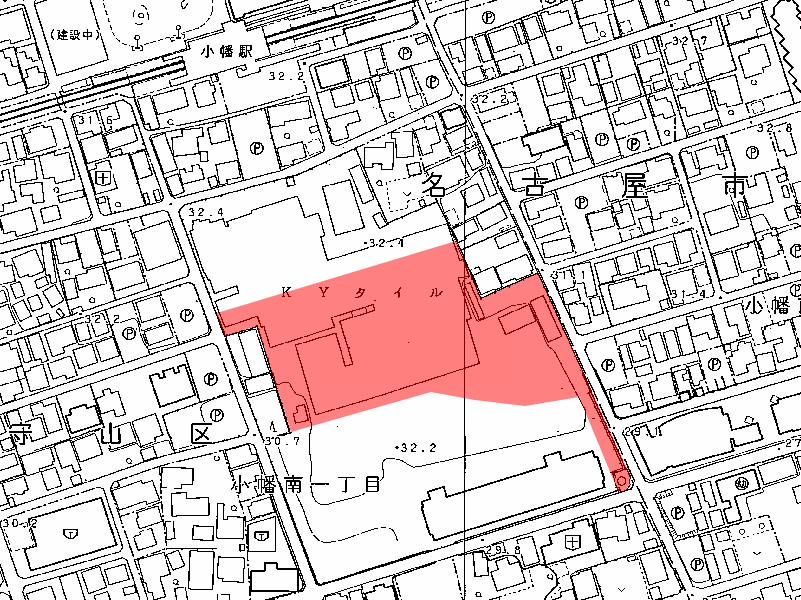 地図:パークシティ小幡ー2