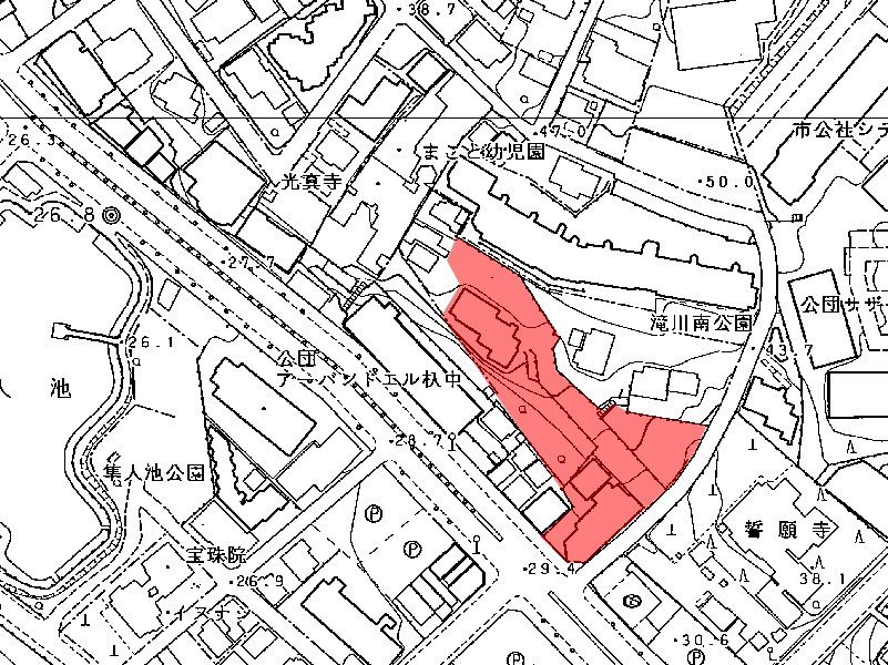 地図:ウッディプラザ八事