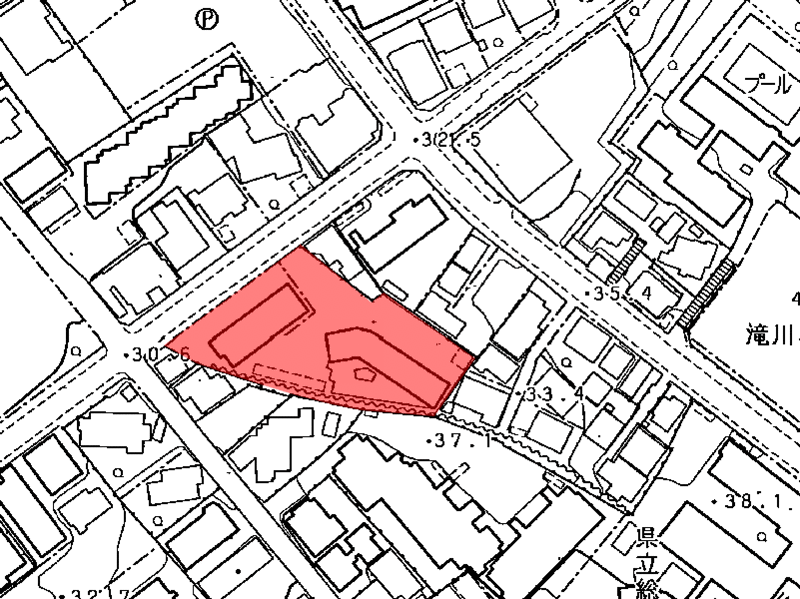 地図:北陸銀行・緑親荘