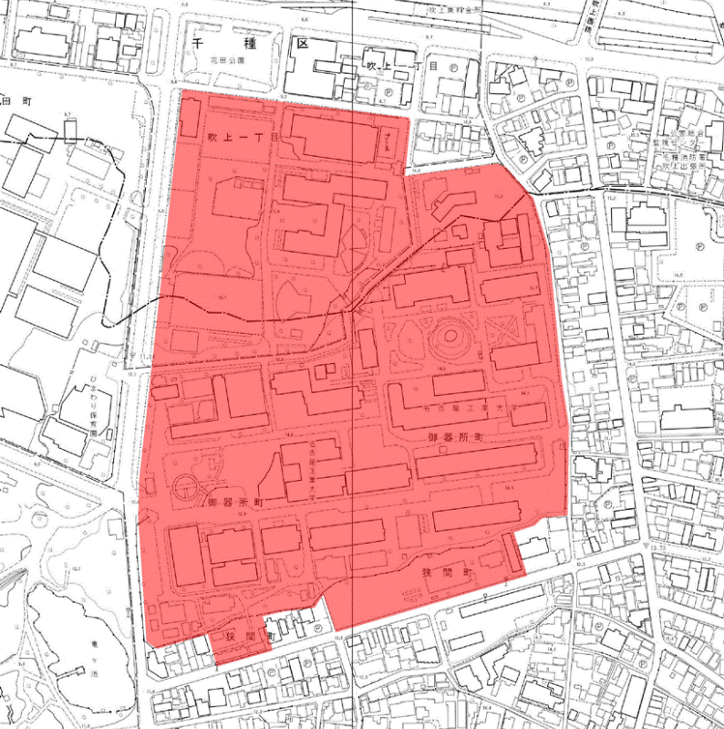 地図:名古屋工業大学