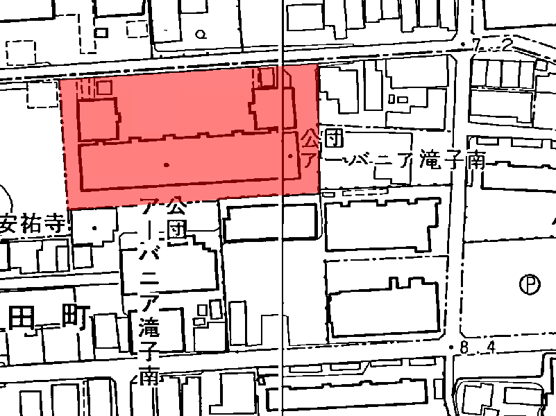 地図:アーバニア滝子南