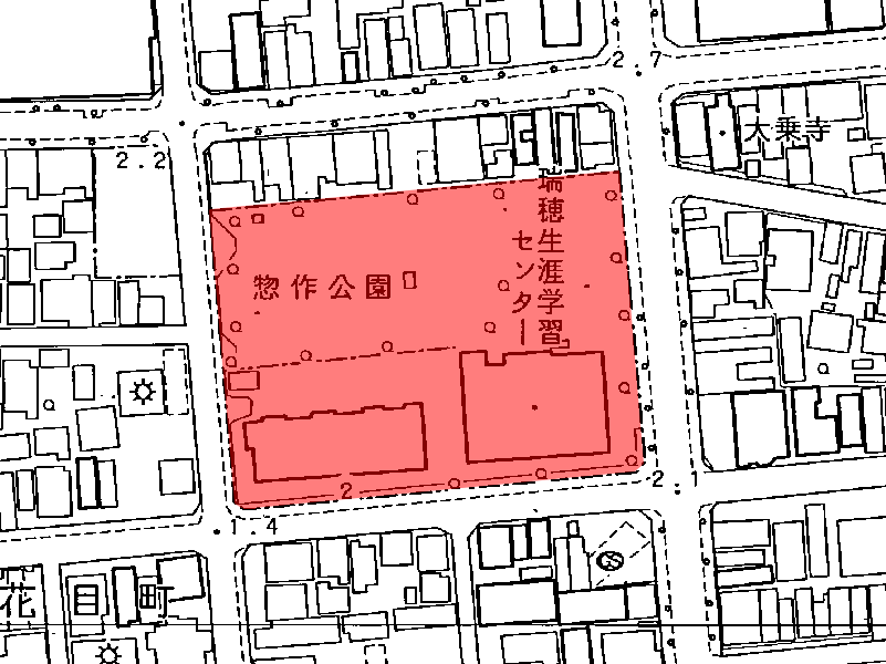 地図：シティコーポ堀田