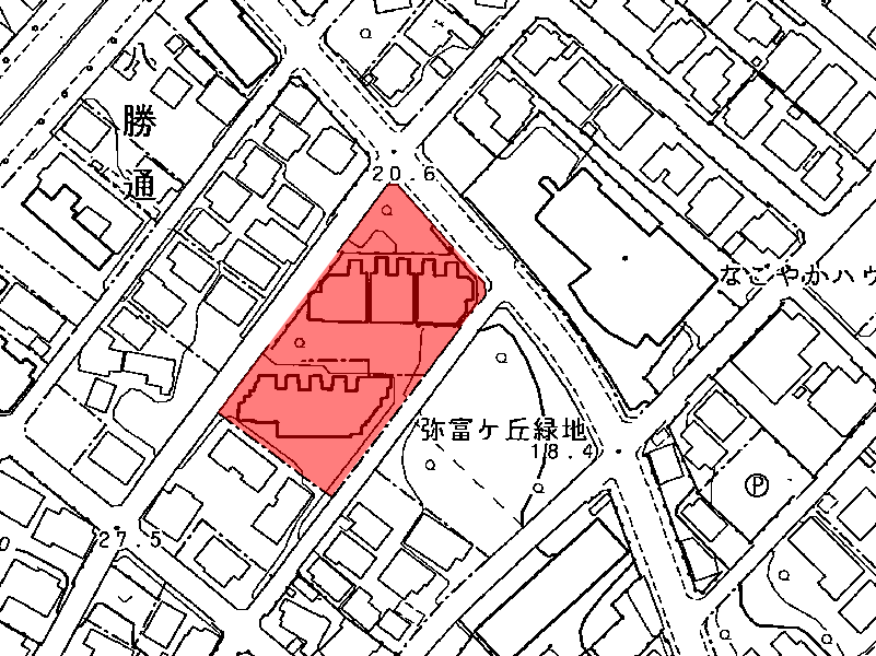 地図:ユニーブル瑞穂セブン