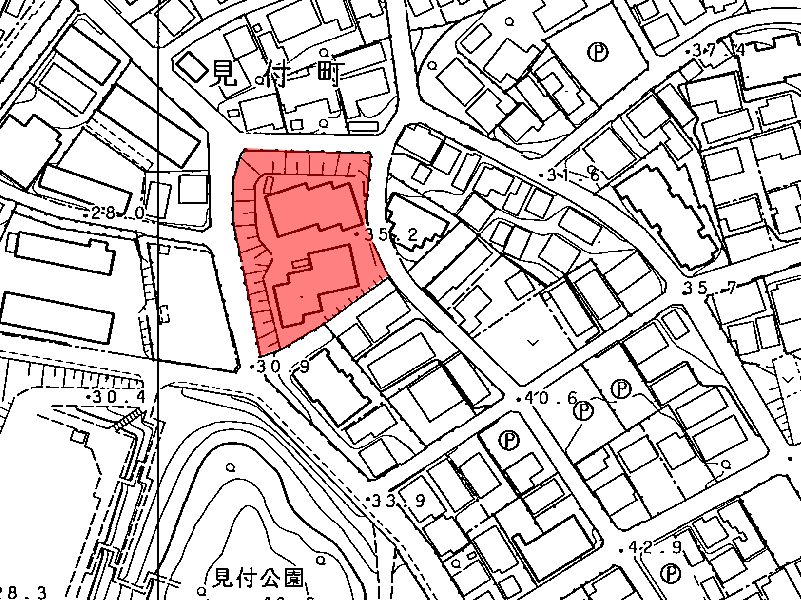 地図:第一勧銀千種アパ-ト
