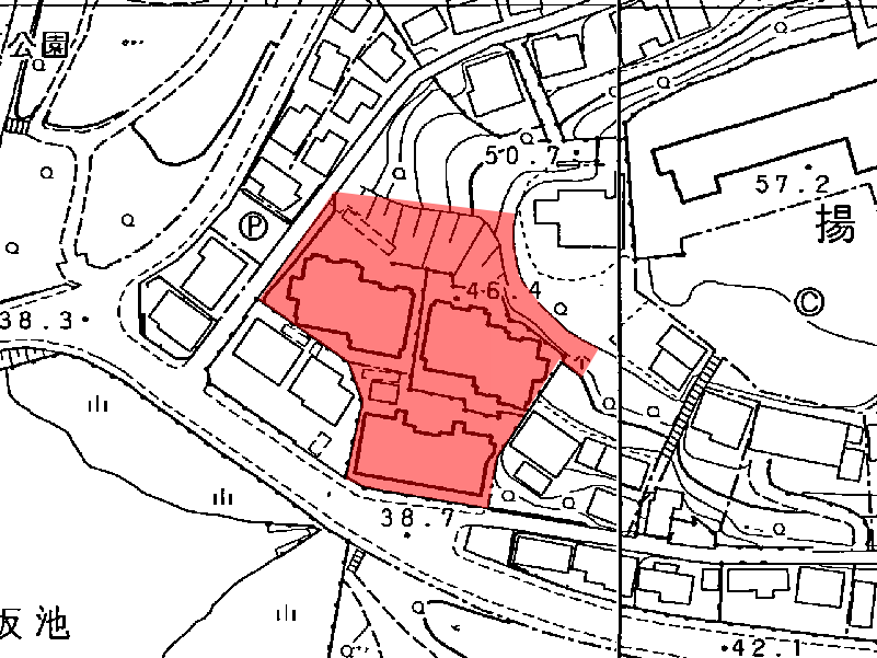 地図：ロイヤルメイツ揚羽