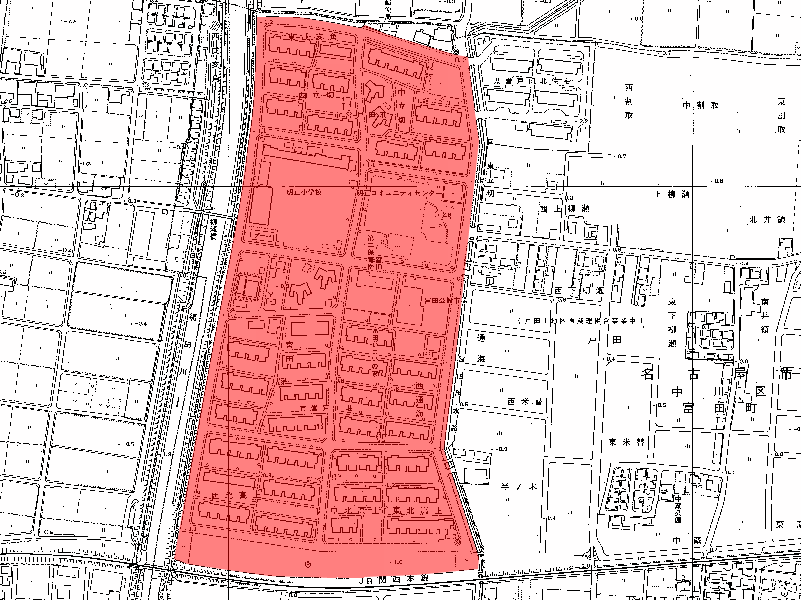 地図:市営戸田荘
