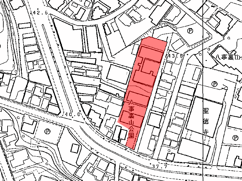 地図：プラザフェニックス八事苑