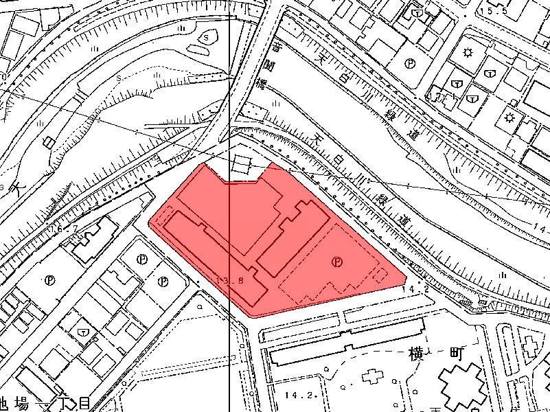 地図:パ-クシティ植田