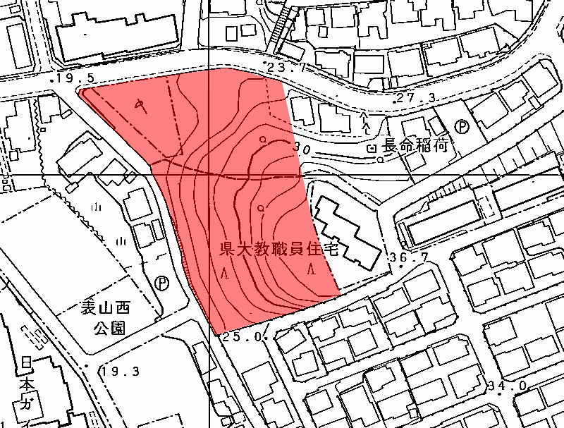 地図:(仮称)ローレルコート八事表山
