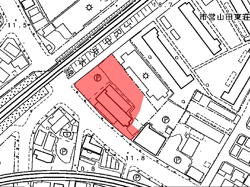 地図：河野マンション