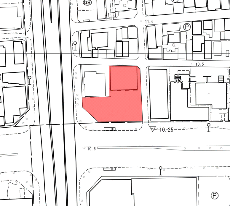 地図：新東海関電ビル