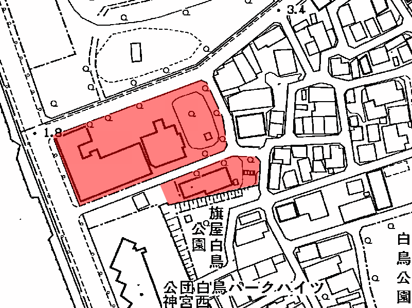 地図：ユーハウス神宮公園