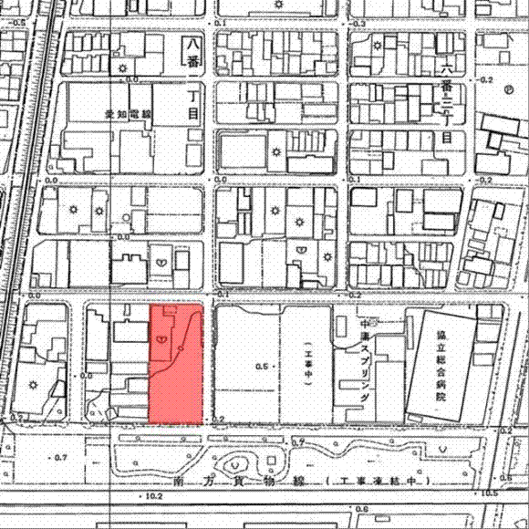 地図：メイツ八番
