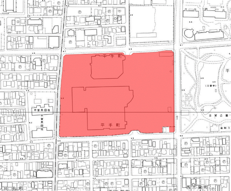 地図：クオリティライフ21城北