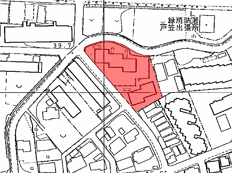 地図:(仮称)日本ガイシほら貝社宅