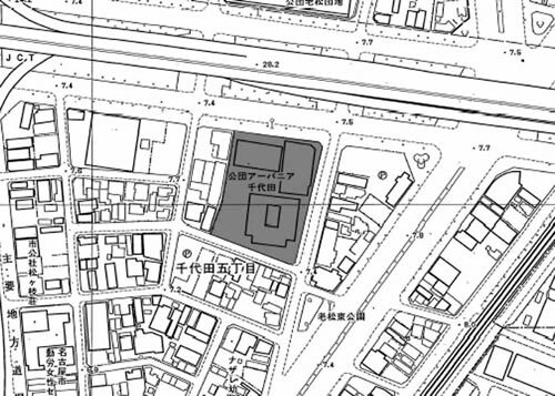 地図:アーバニア千代田