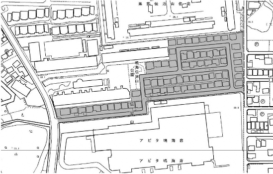 地図:グローブガーデン野並南