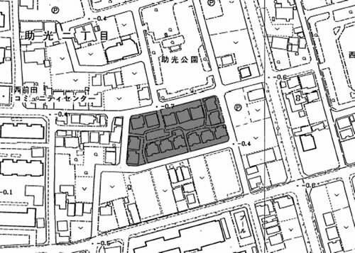 地図:なかのタウンハウス