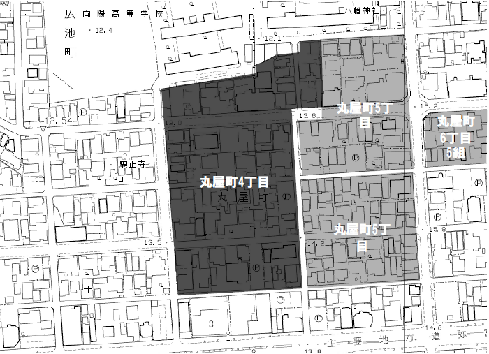 地図:丸屋町4丁目