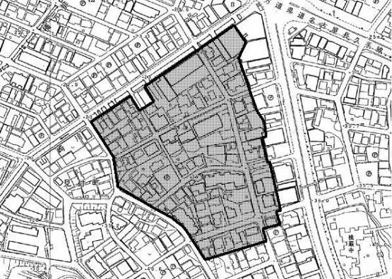 地図:見附第一町内