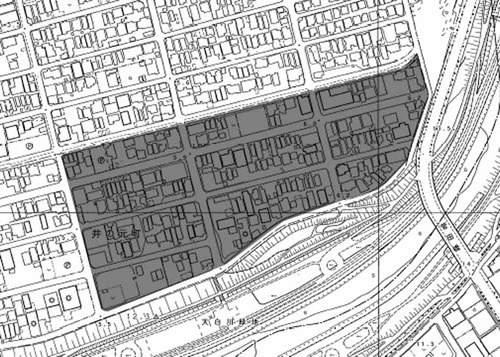 地図:東井の元町