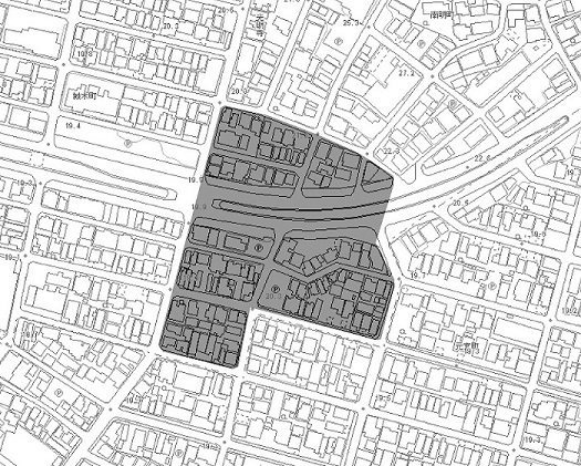 地図:南明町3丁目