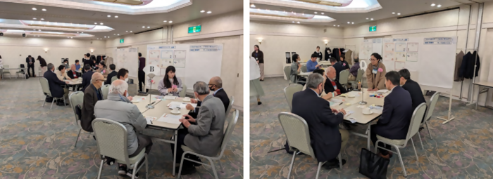 写真:いいところ探しの様子