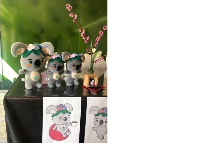 写真:受付の様子