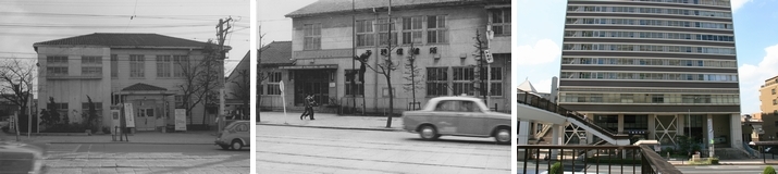 写真:千種区役所・千種保健所の今と昔