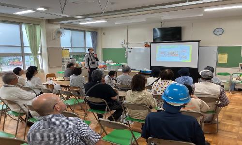 写真：災害ボランティアセンター