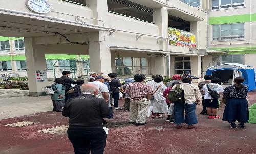 写真：下水道直結式トイレ