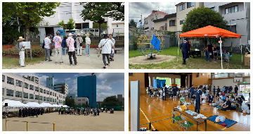 写真：訓練の様子