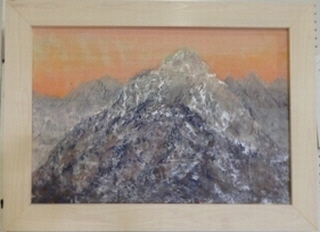 写真:市長賞受賞作品「憧景」(日本画の部)