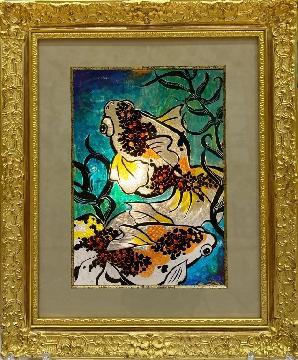 写真：市長賞受賞作品「金魚（らんちゅう）」（工芸・彫刻の部）