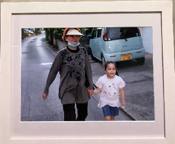 写真:区政議長賞受賞作品「やっと会えた!」(写真の部)