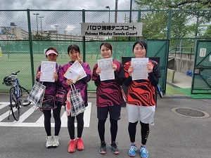 写真:「一般女子の部」入賞者