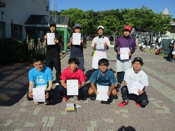 写真：「一般男子の部」入賞者