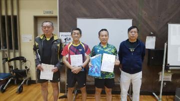 写真:シングルスベテラン男子の部